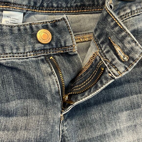 MAURICES Jeans Women's Size 9/10 Long Blue Denim Mid-Rise Bootcut Medium Wash - Picture 8 of 16